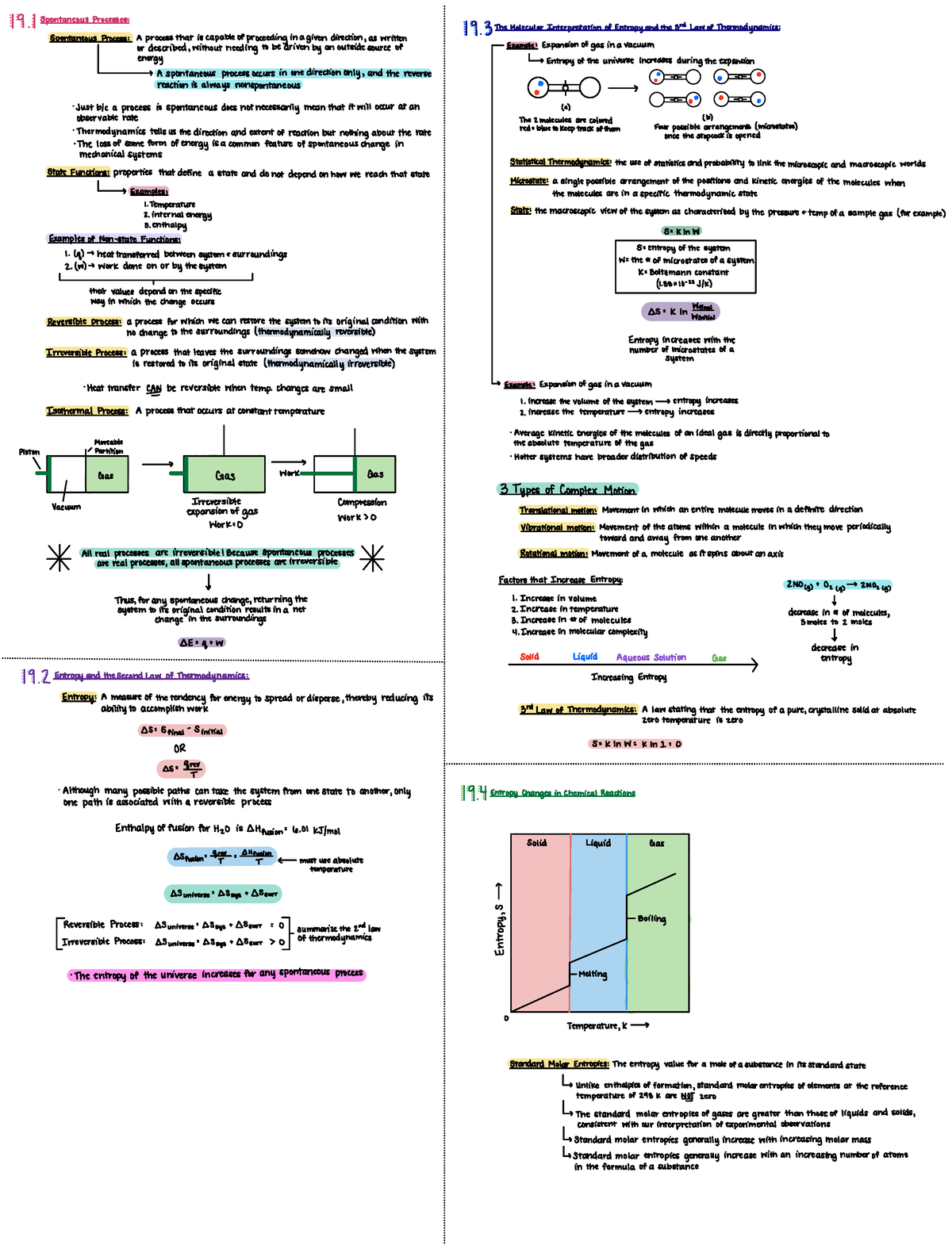 Chapter 19 Notes - CHEM 1220 - Studocu