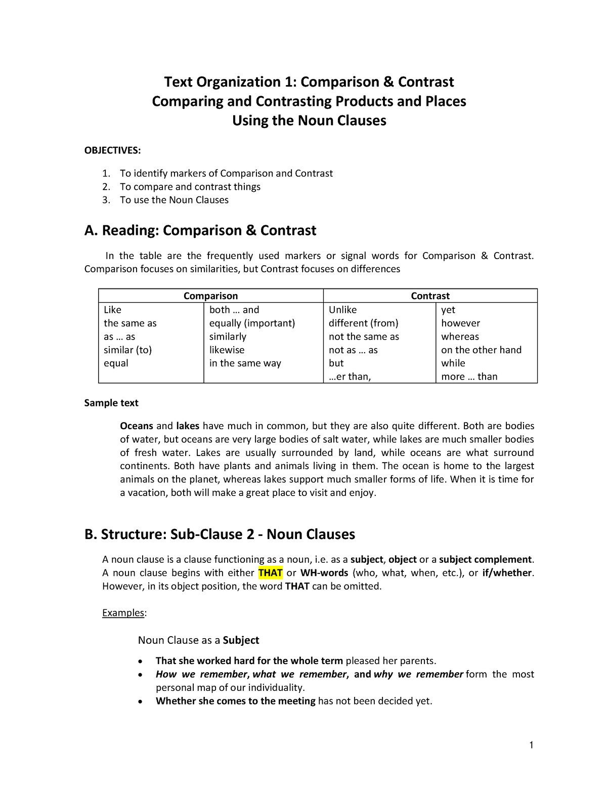 comparison-and-contrast-reading-comparison-contrast-in-the-table