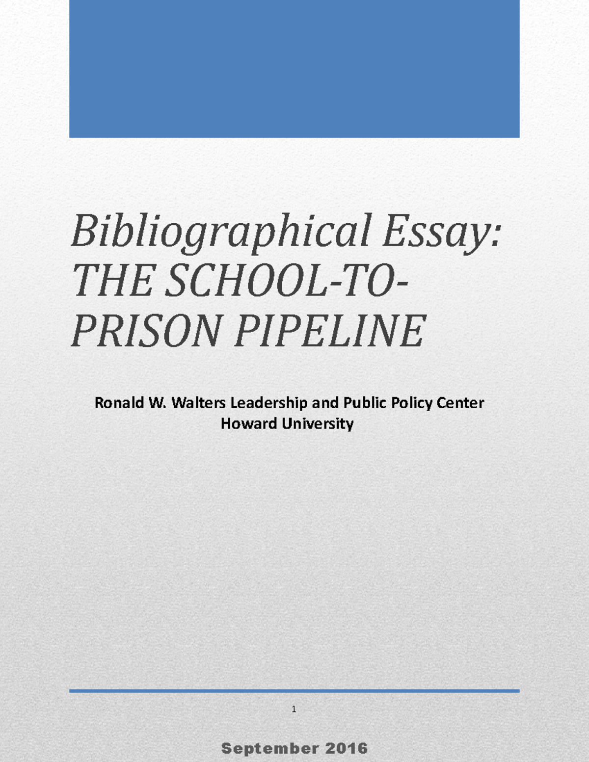 School-to-prison pipeline 2021 image