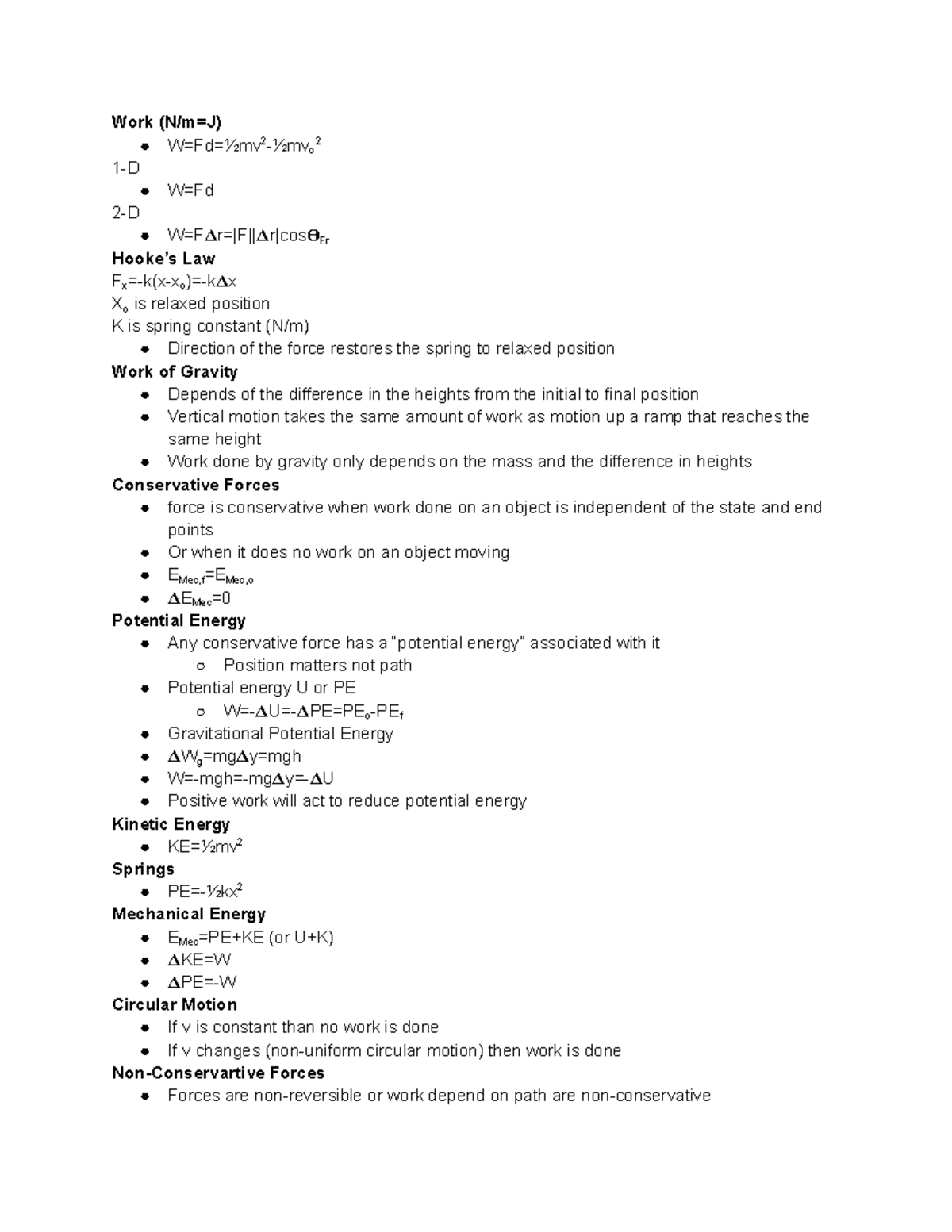 physics-notes-work-ch-7-9-work-n-m-j-w-fd-mv-2-mvo-1-d-w-fd-2-d