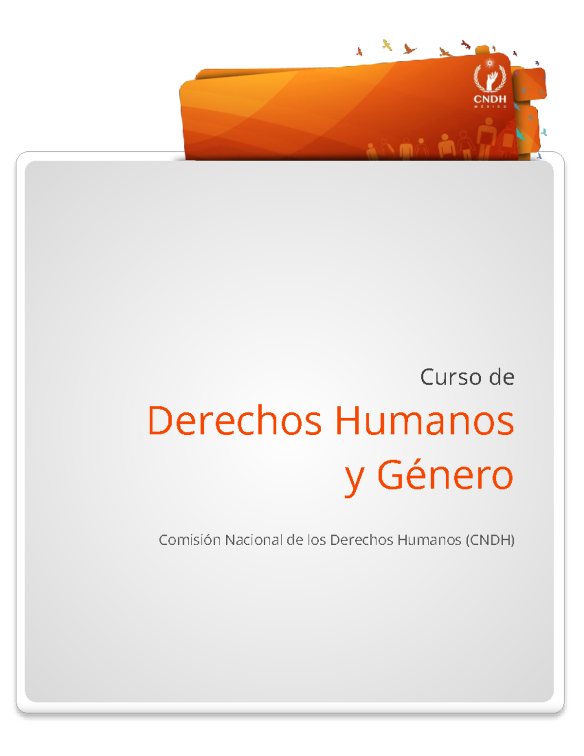 CDHG-Final - Derechos Humanos y Género -COMISIÓN NACIONAL DE LOS ...