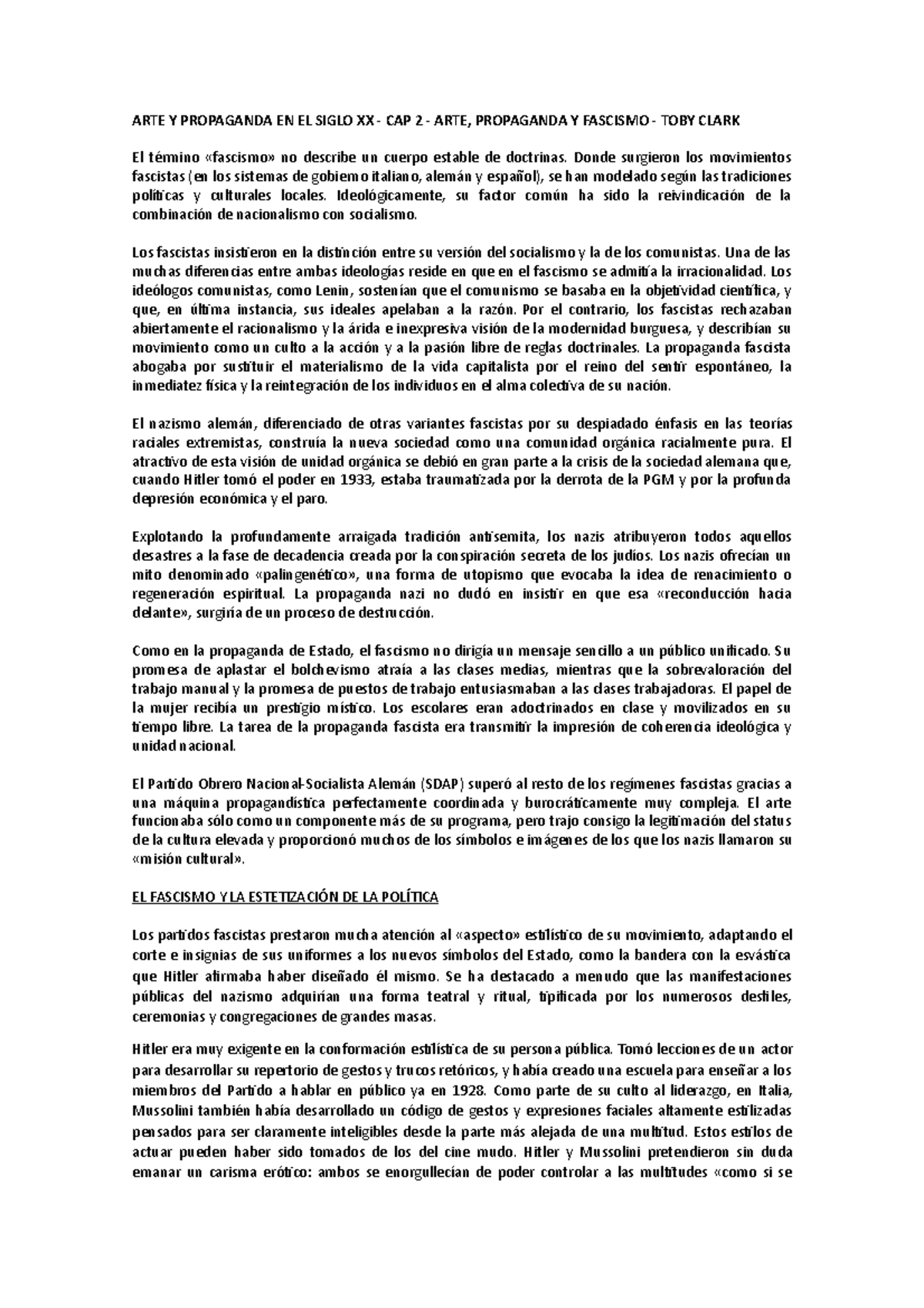 1- ARTE Y Propaganda EN EL Siglo XX - CAP 2 - ARTE, Propaganda Y ...