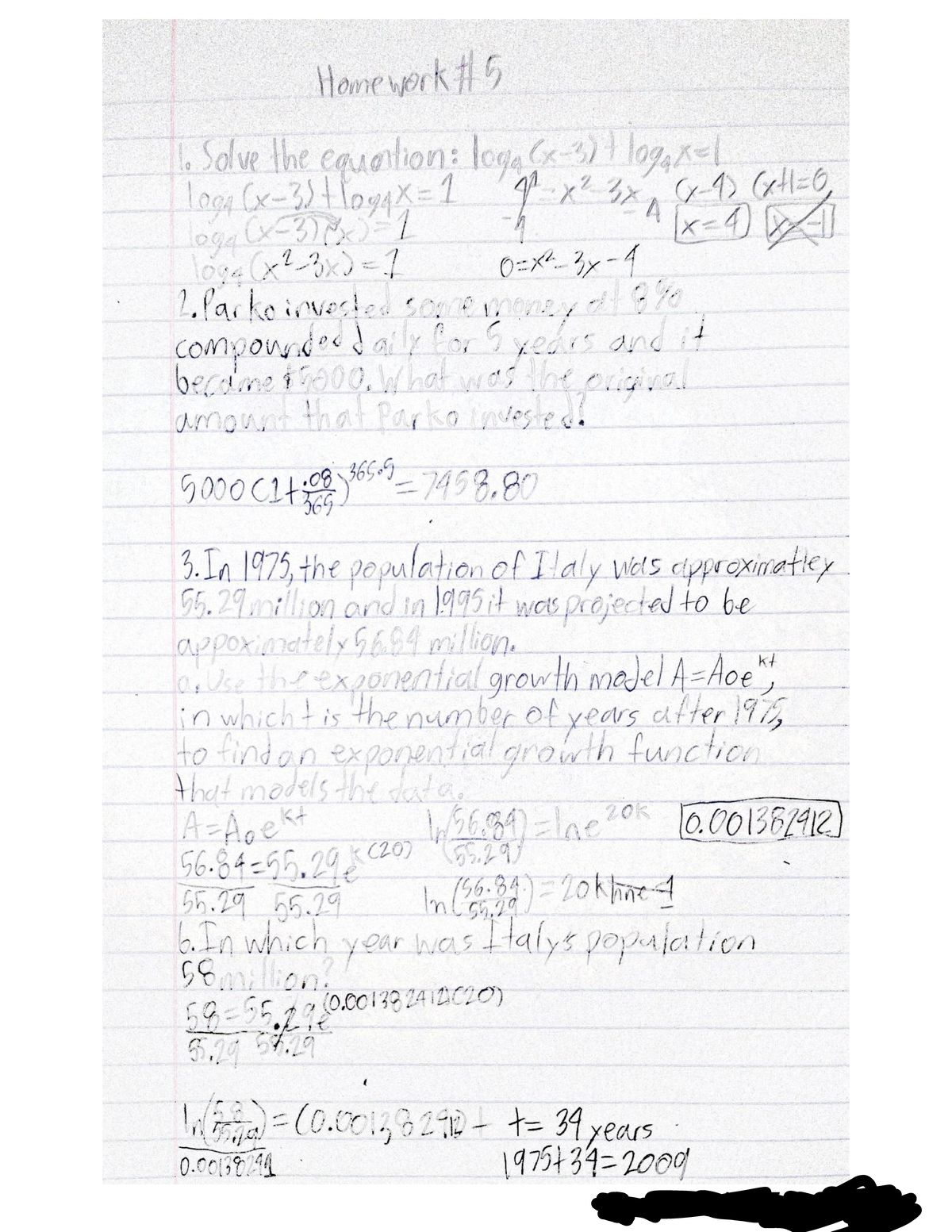 Calulus assignment math 2413 scanned by tapscanner studocu
