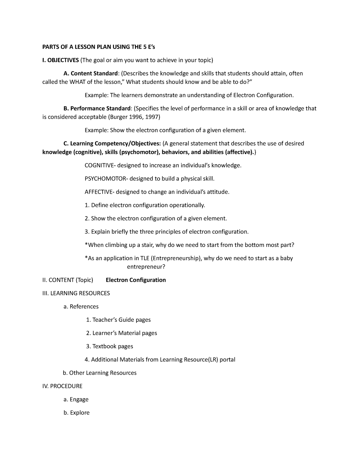 parts-of-a-lesson-plan-using-the-5-e-parts-of-a-lesson-plan-using