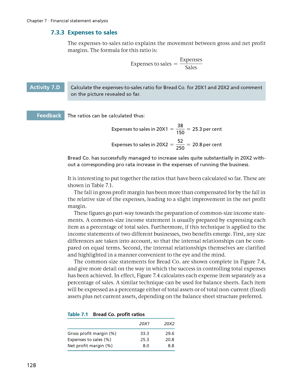 Financial Accounting - Chapter 7 · Financial Statement Analysis 7.3 ...