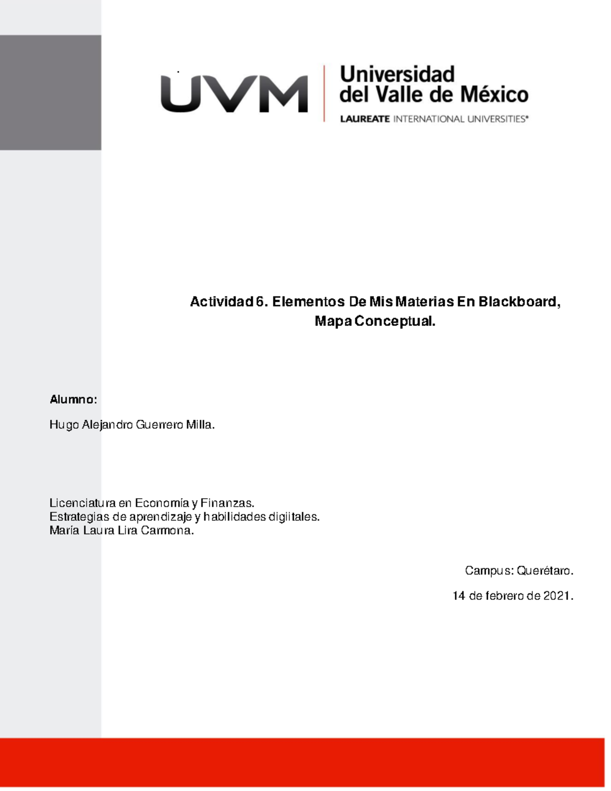 A6 Hagm Documento Requerido Como Actividad Administración Contemporánea Actividad 6 2564