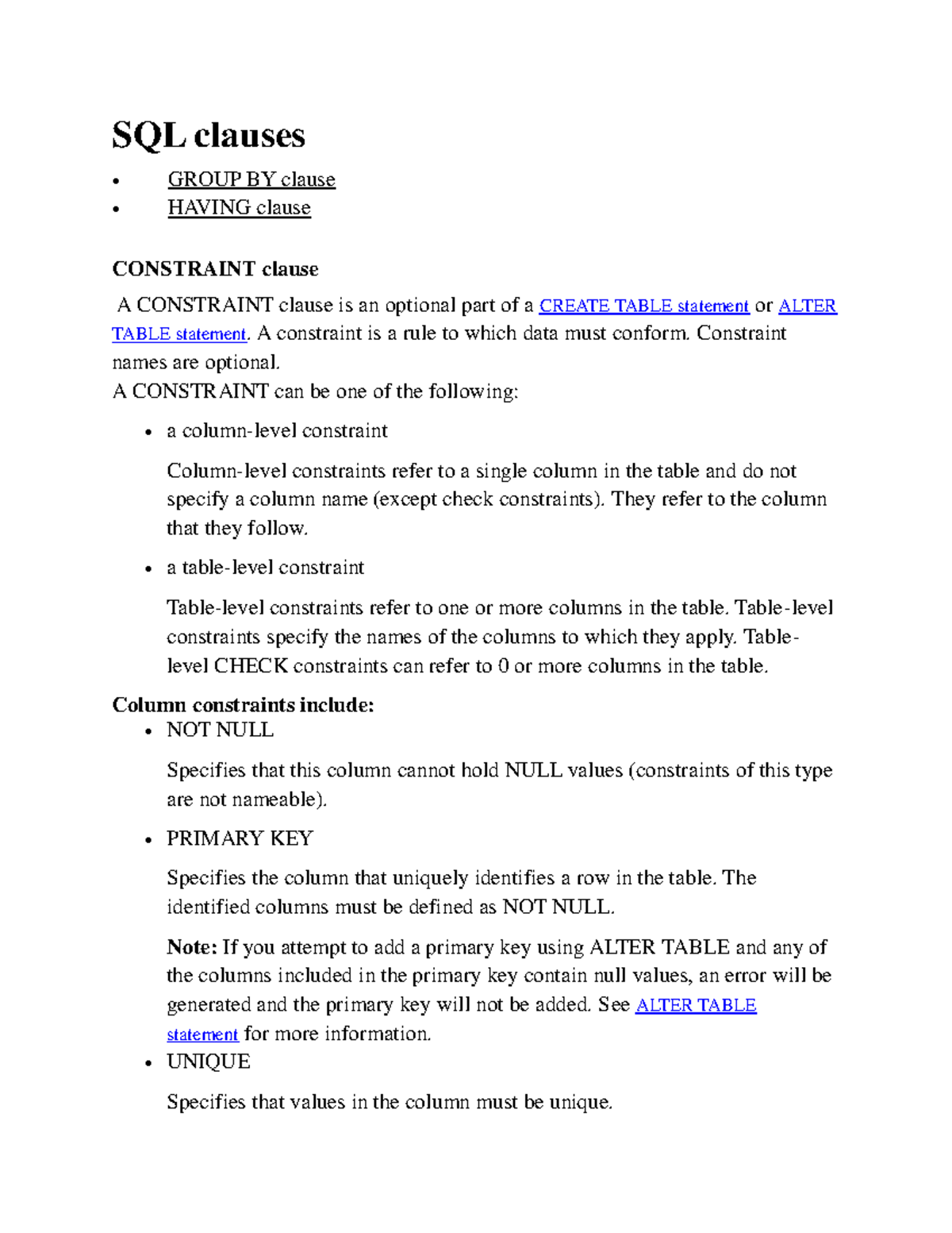 1. SQL Clause - ..ioefoi3eoifdpoqjspfijo3.. thank you - SQL clauses ...