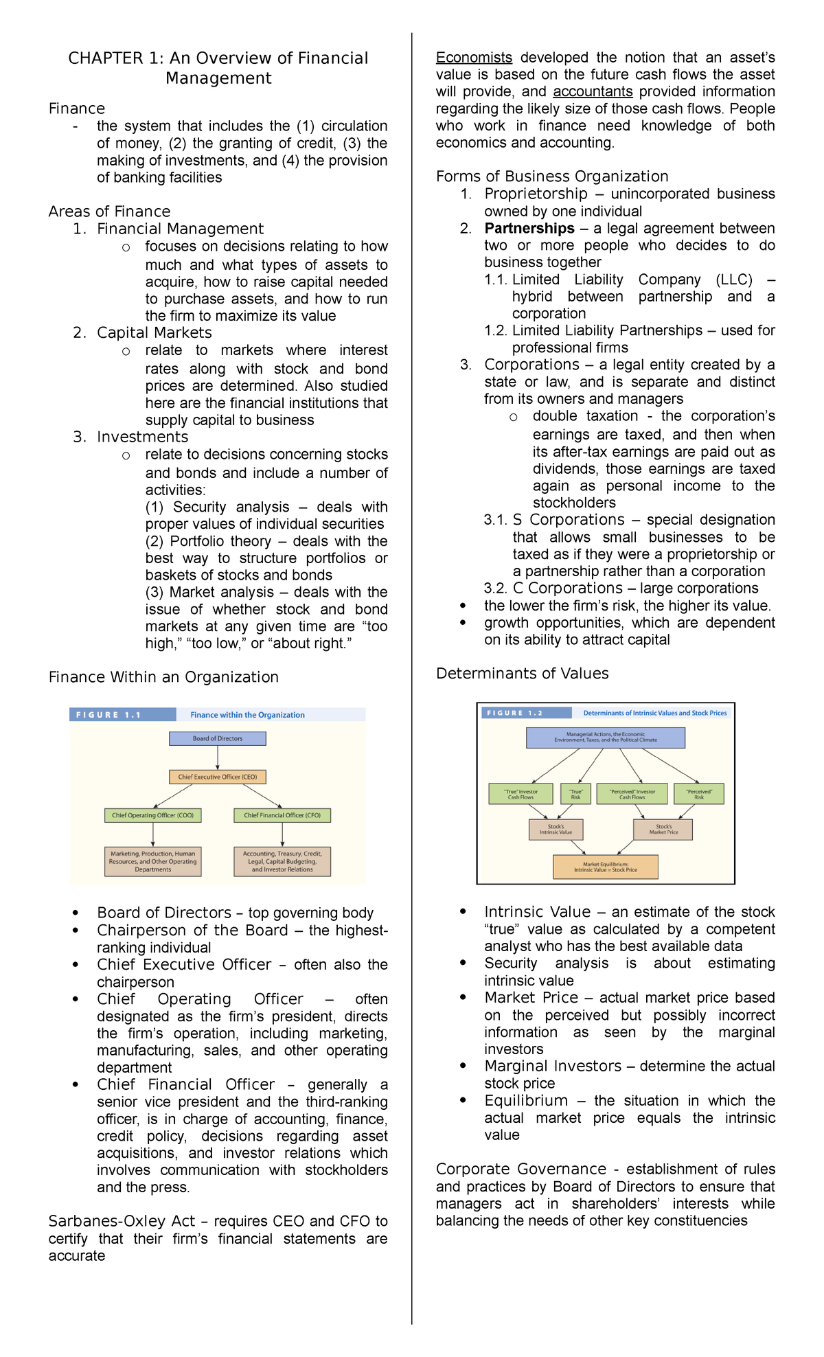 notes-chapter-1-an-overview-of-financial-management-finance-the