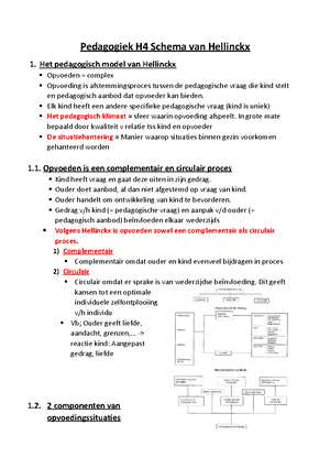 Pedagogiek H3 Balansmodel Bakker - Het balansmodel van Bakker Bakker ...