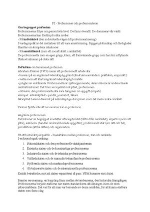 Hemtentamen B Pdf - Obligatorisk Inlämning Socionom - Hemtentamen Del B ...