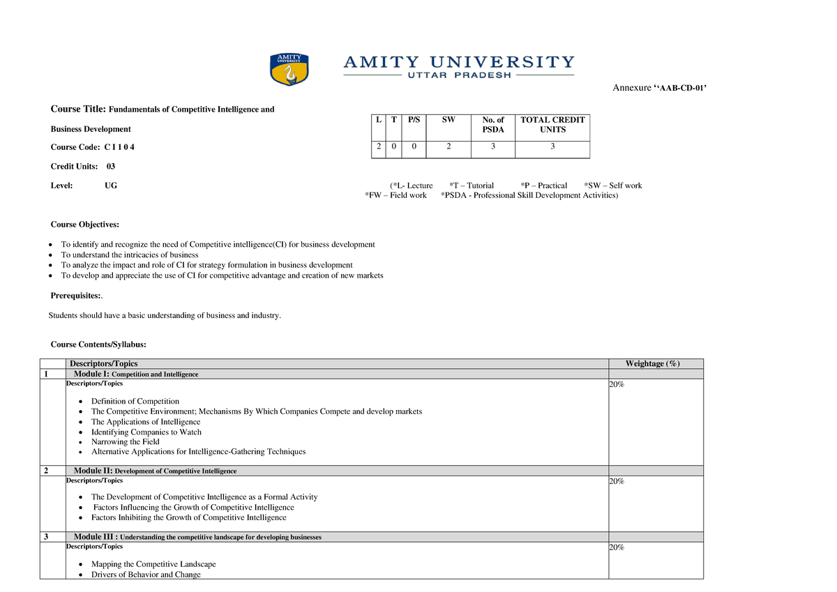 New Syllabus E2ea03a5-15c9-4ad1-89d1-5a39fa2070b5 - Annexure ‘‘AAB-CD ...