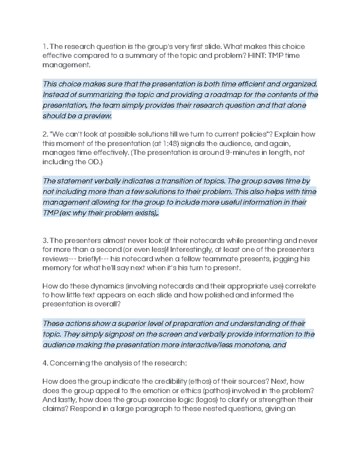 Tmp on mass incarceration - 1. The research question is the group's ...