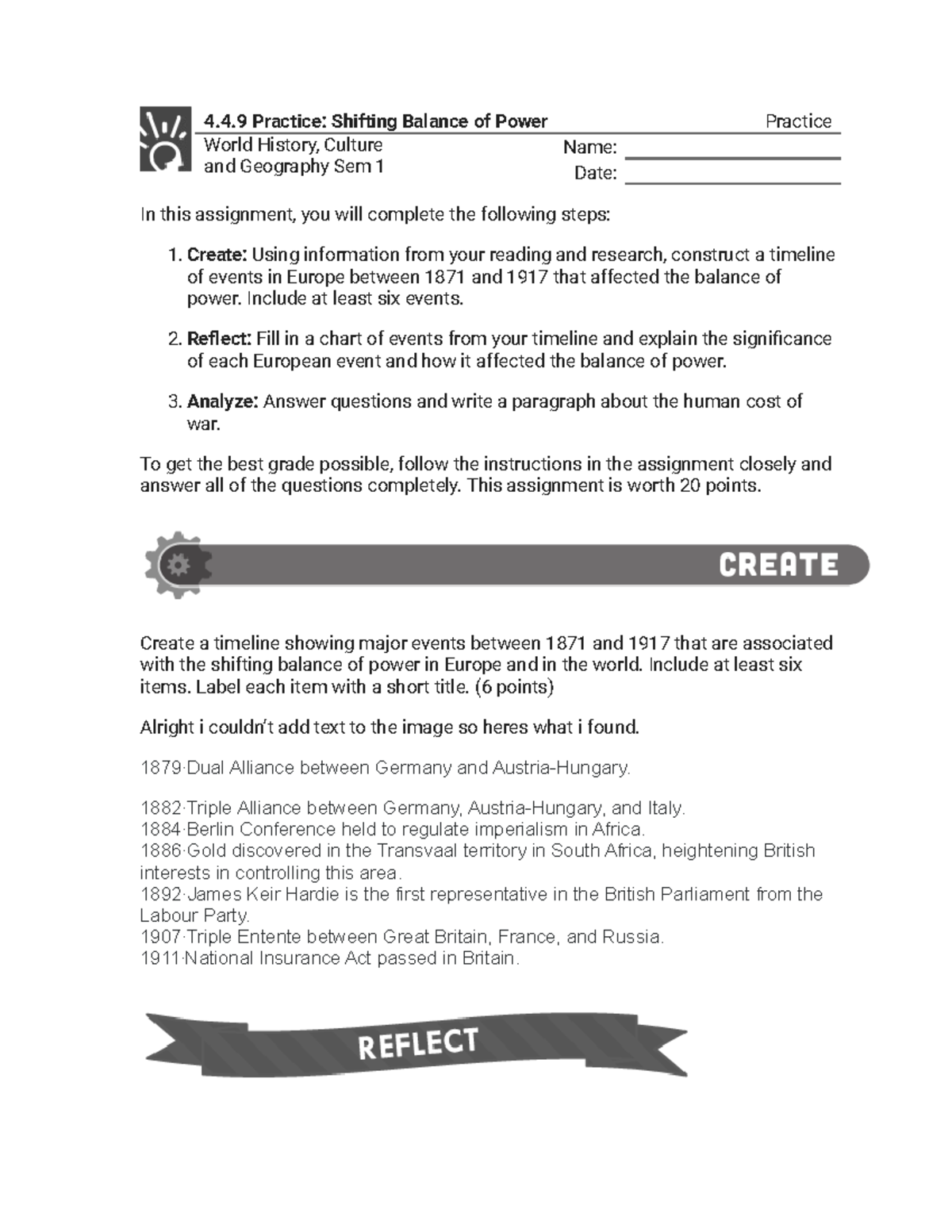 4.4.9 Practice Shifting Balance of Power (Practice) 4.4 Practice