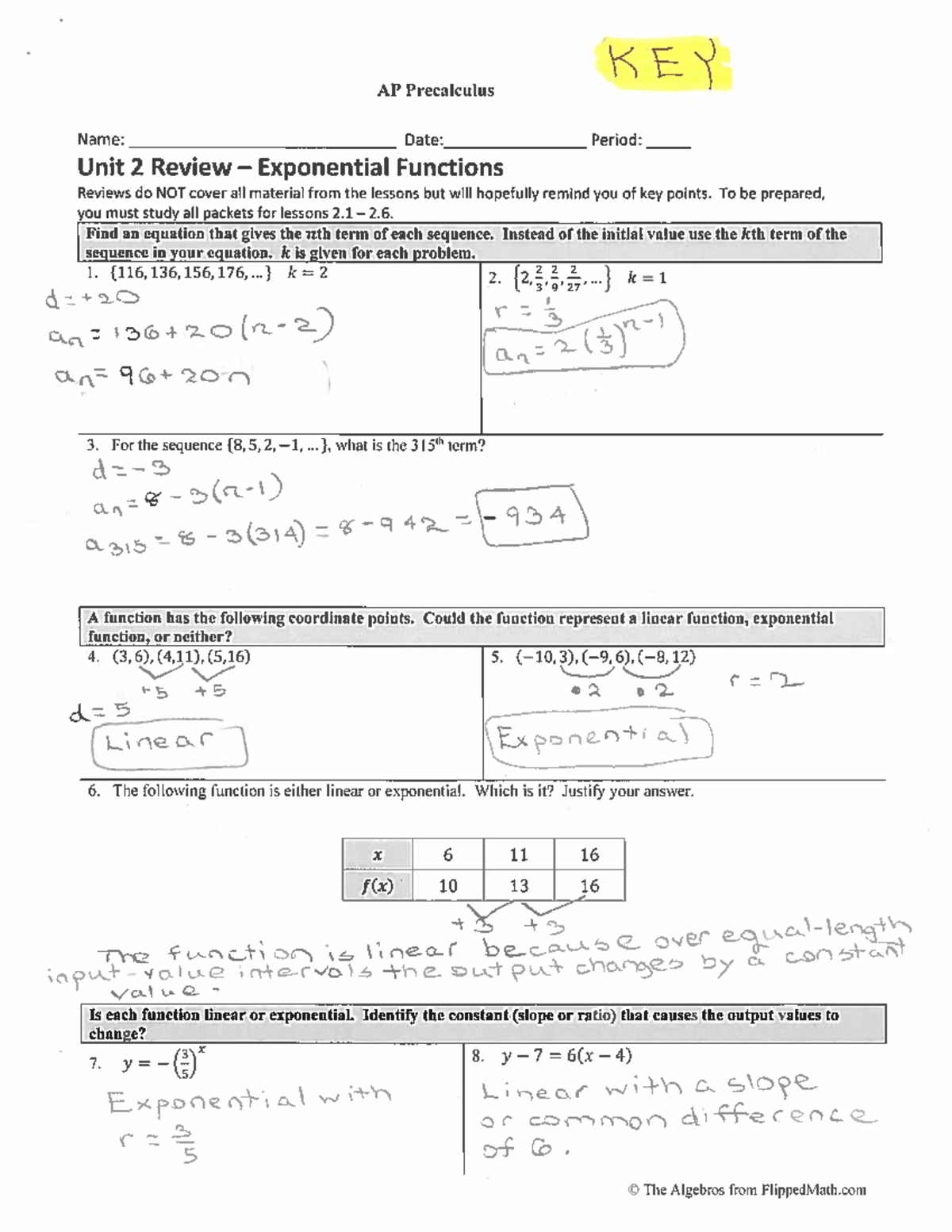 AK+AP+Pre Cal+Review+Test+1.13 1.14+2 - Studocu
