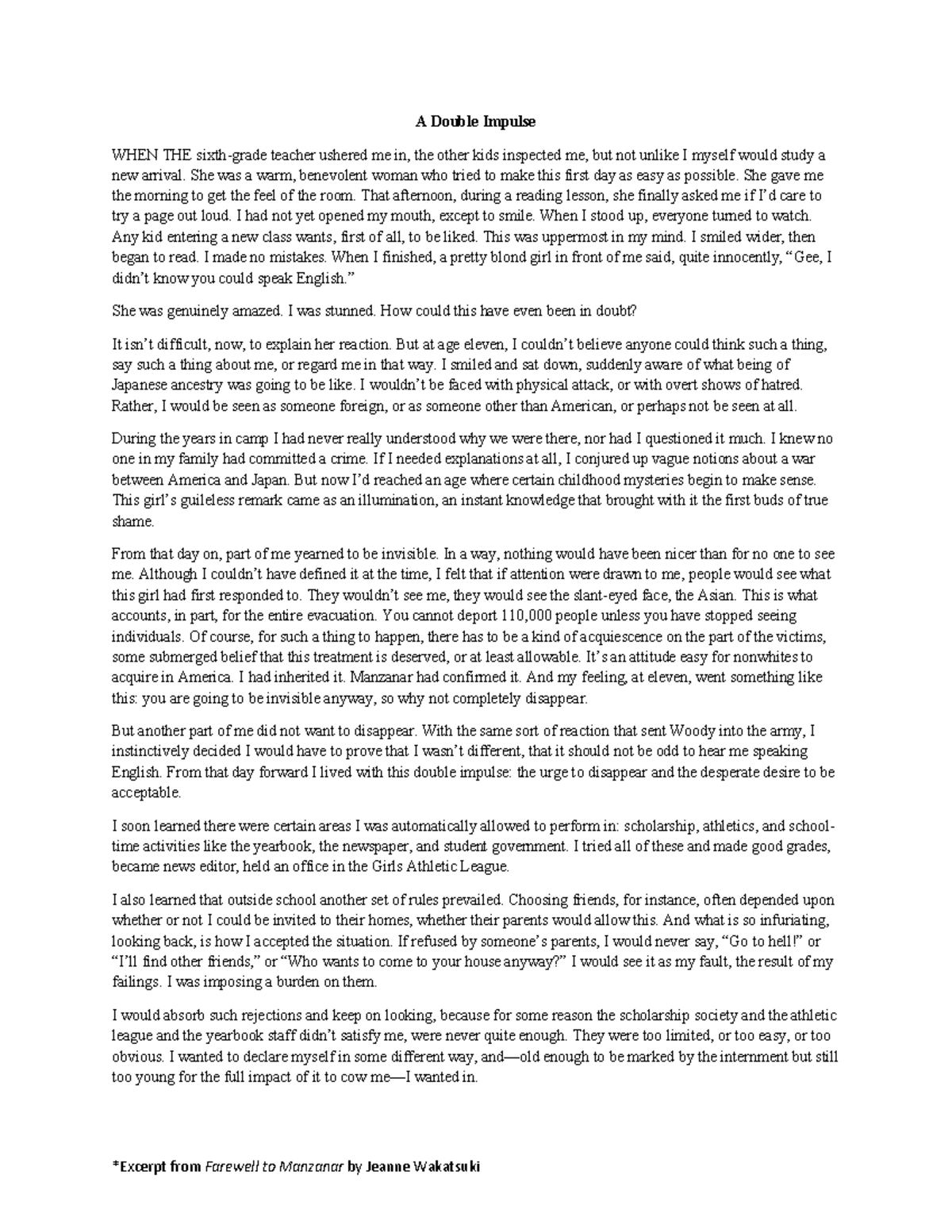 Farewell To Manzanar Pdf Download:  Experience The Power Of Jeanne Wakatsuki Houston'S Memoir - 2kn4x2i