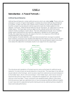 Unit 4 mlt mlt unit4 notes - Bachelor of computer science application ...