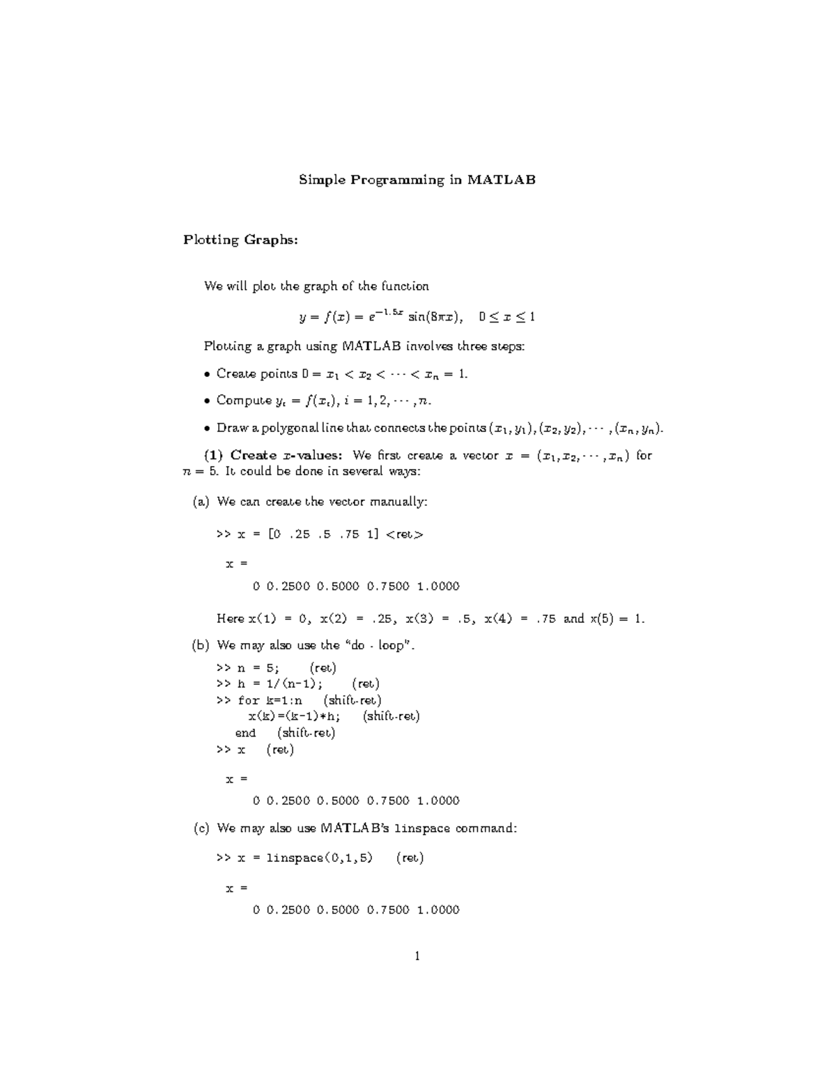 matlab a practical introduction to programming and problem solving