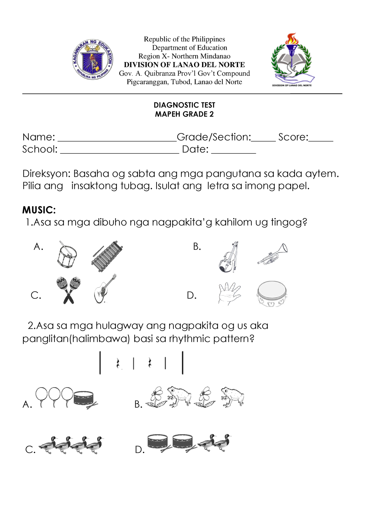 grade-2-diagnostic-test-final-mapeh-2-republic-of-the-philippines