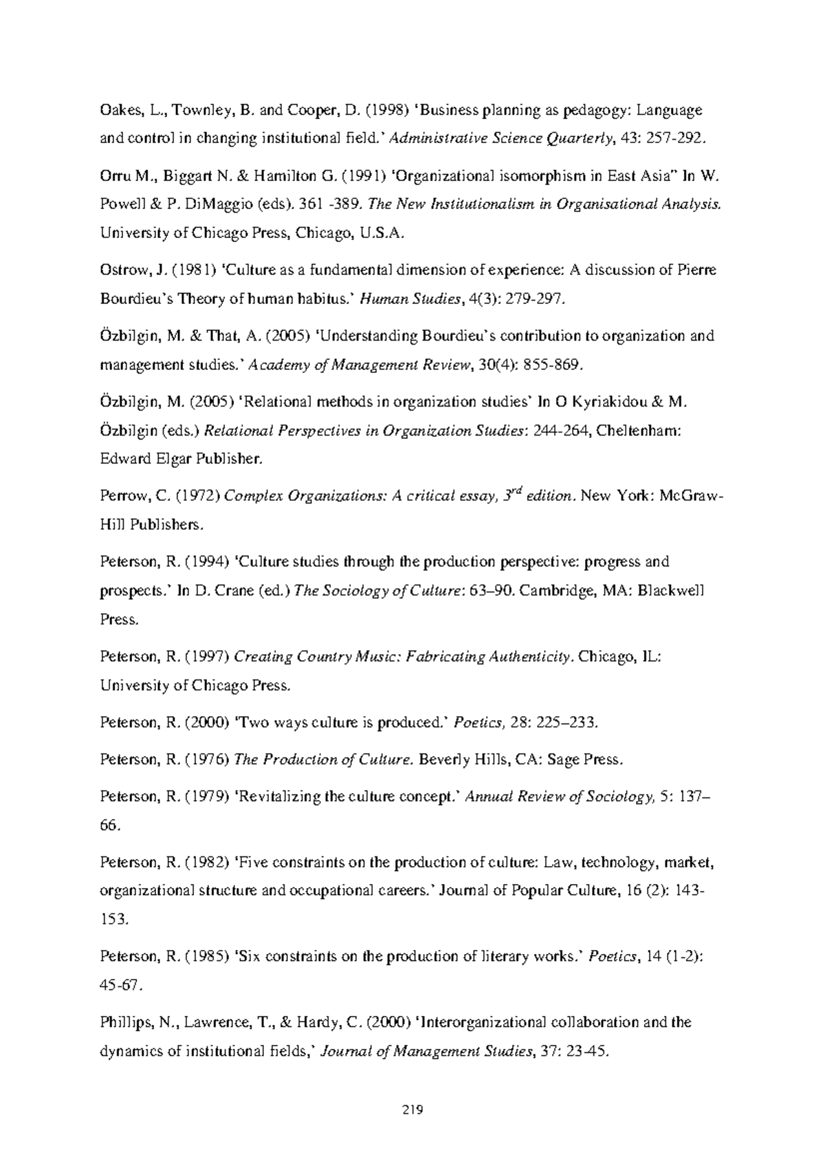 Understanding THE Publishing Field 36 - 219 Oakes, L., Townley, B. and ...