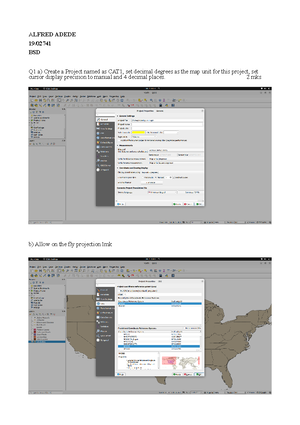 [Solved] What is WGS 84 - Geographical information systems (BIT 03202 ...