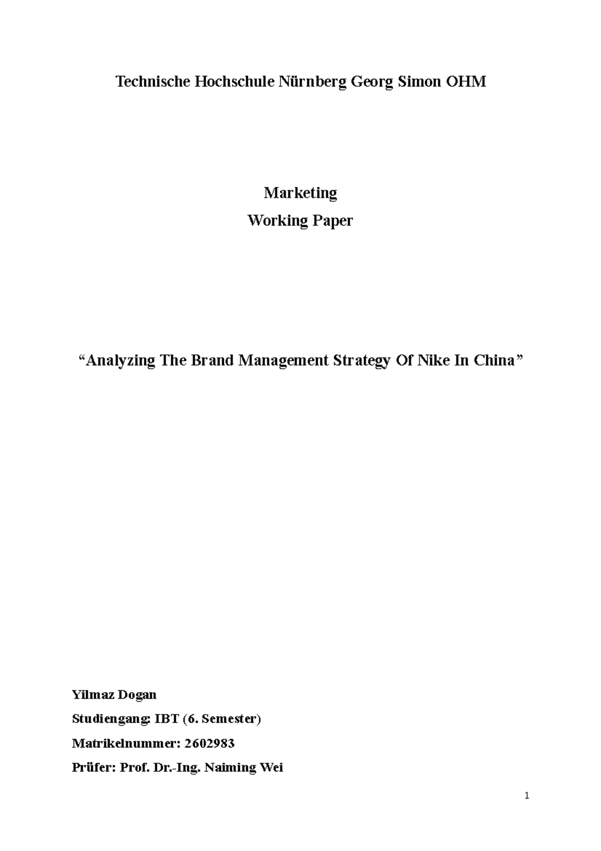 brand management thesis topics