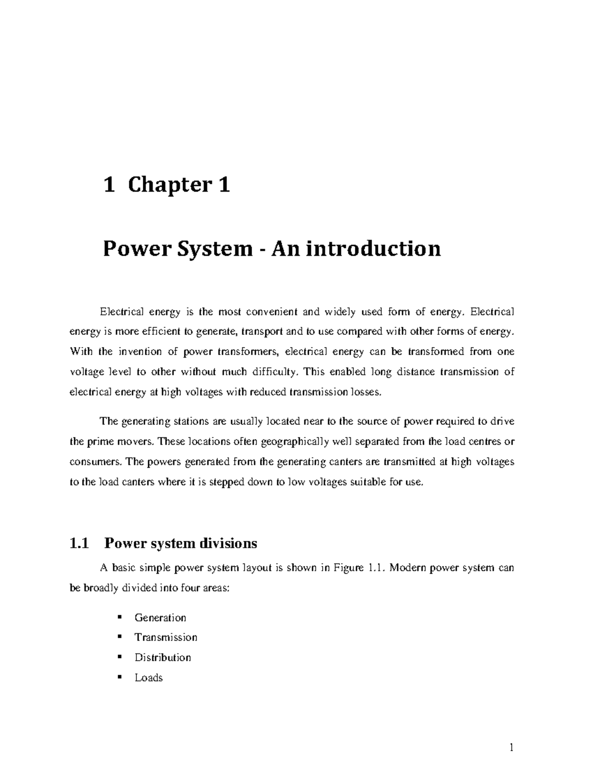 research paper of power system