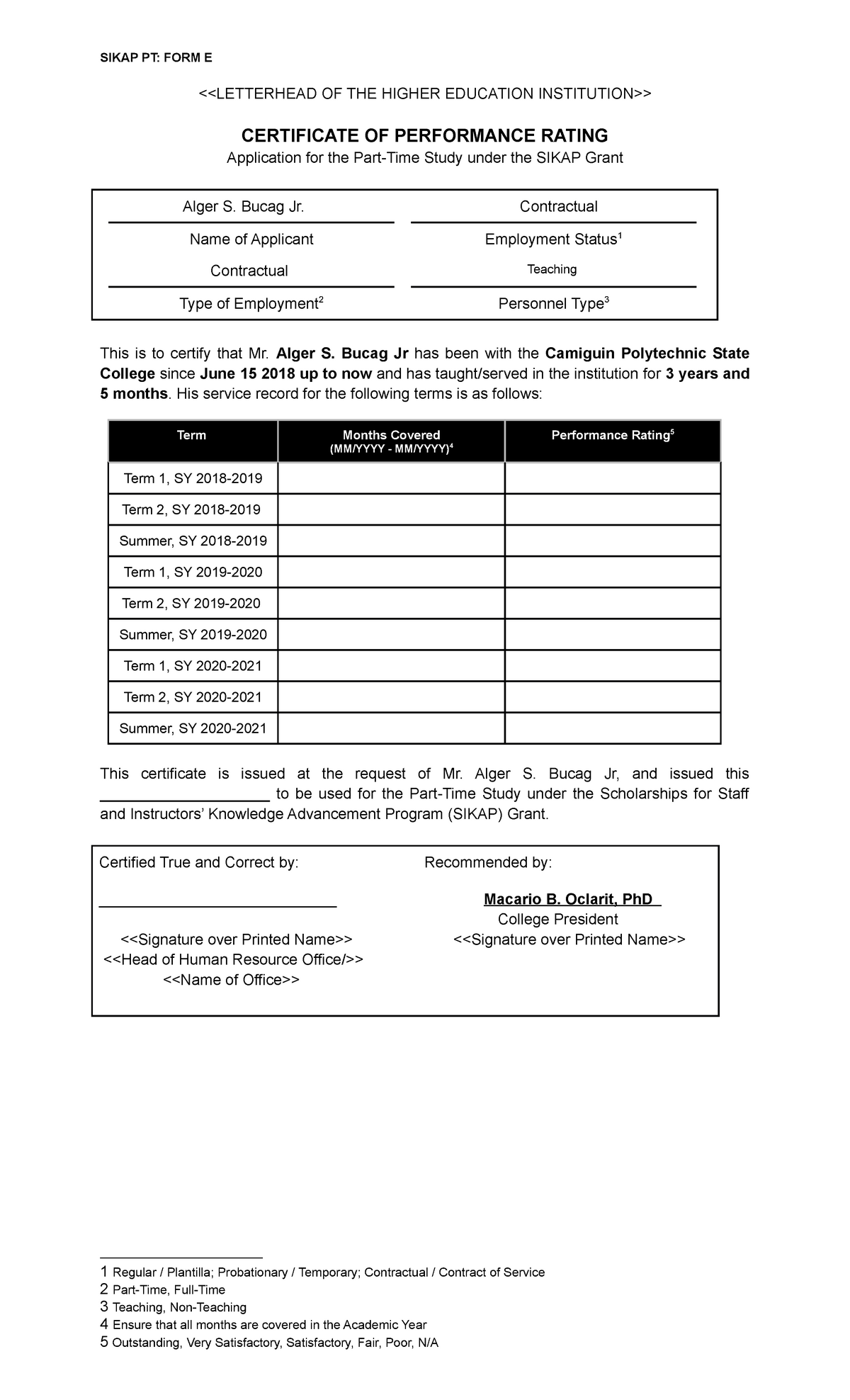 part-time-performance-rating-sikap-pt-form-e