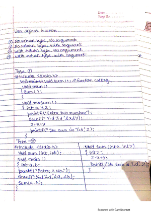 Directions (R - Btech Cse - Studocu