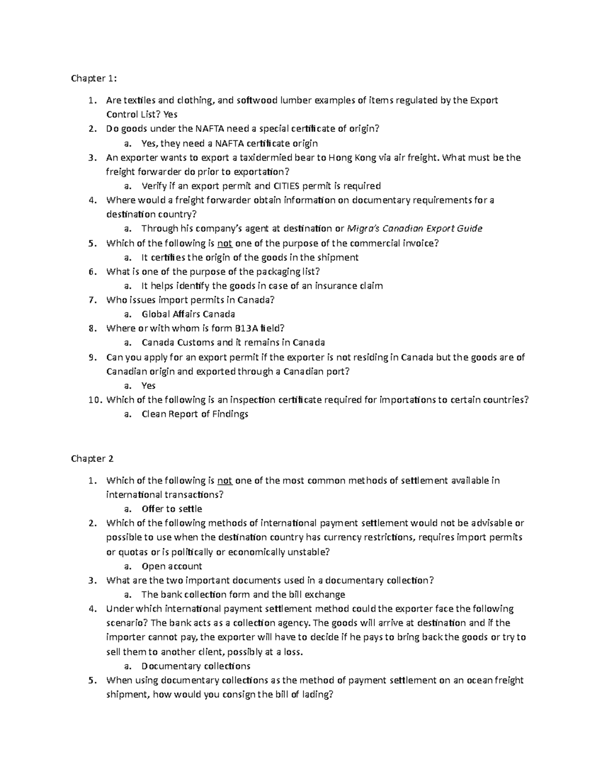 QUIZ 3 January 2020, questions Chapter 1 Are textiles and clothing