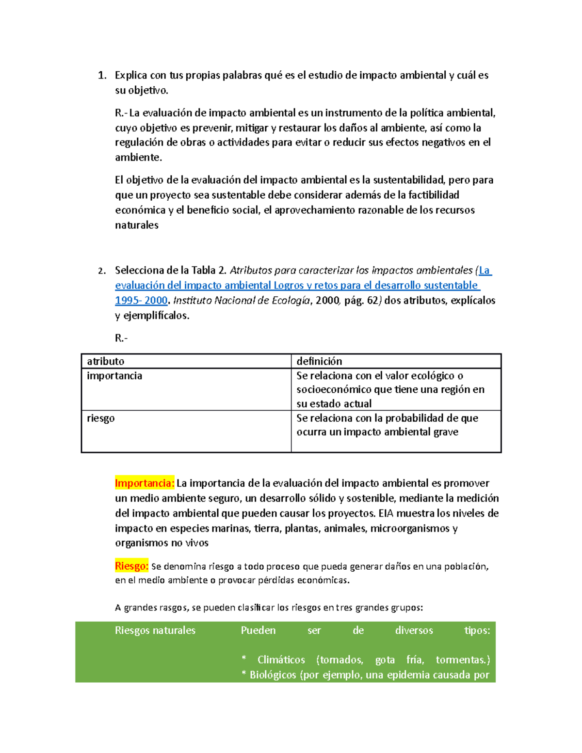 Foro Semana Desarrollo Sustentebla Explica Con Tus Propias Palabras