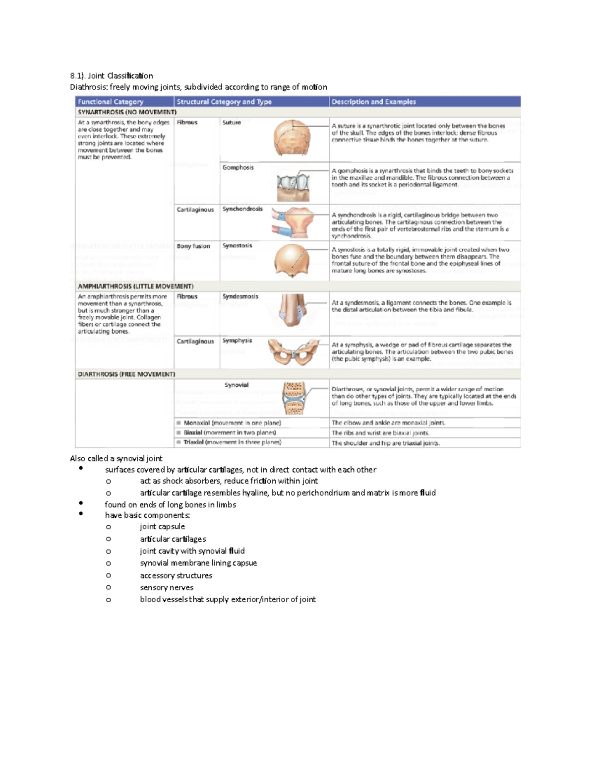 Unit 1 chpt 8:9 - Lecture notes unit 1 - 8). Joint Classification ...