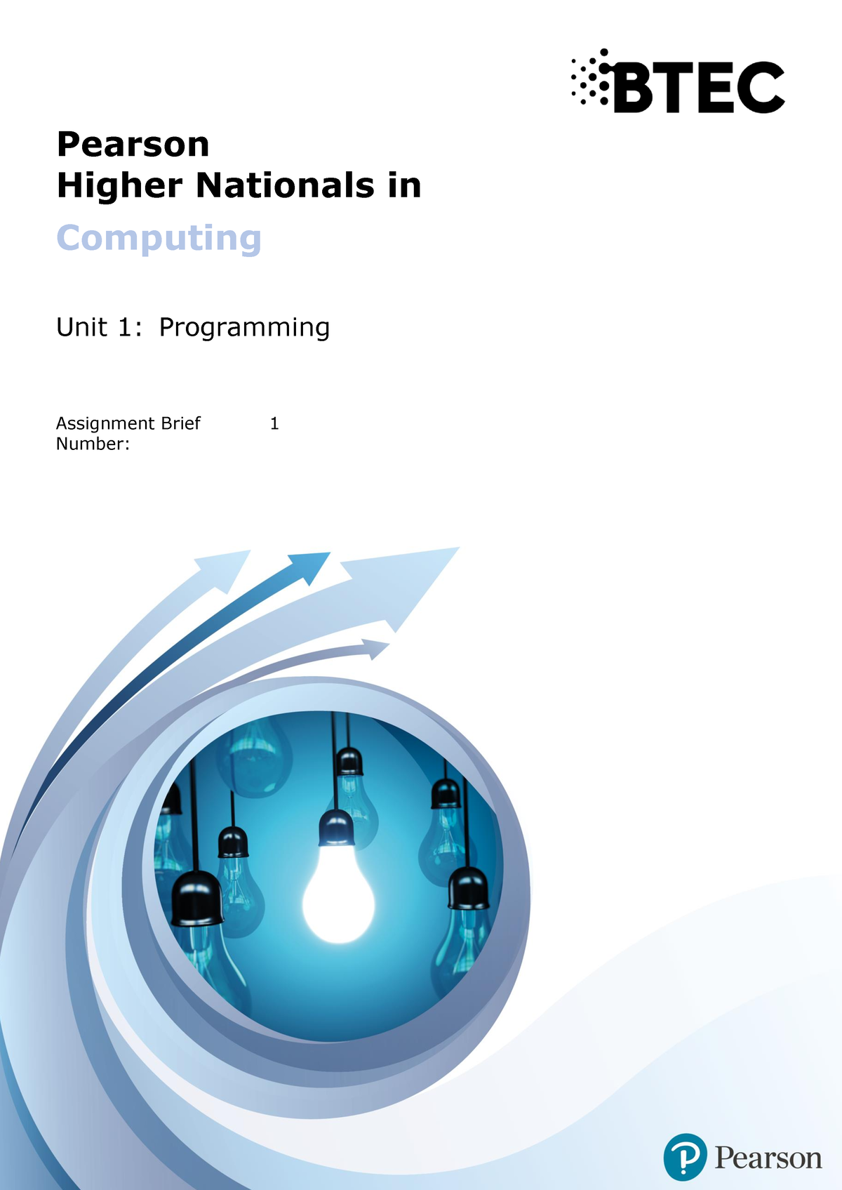 Unit 01 - Programing - BTech Pearson Programming Assignment And Details ...