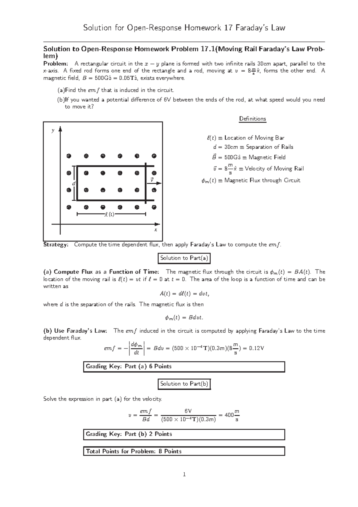Homework-17-sln - Solution for Homework 17 Law Solution to Homework ...