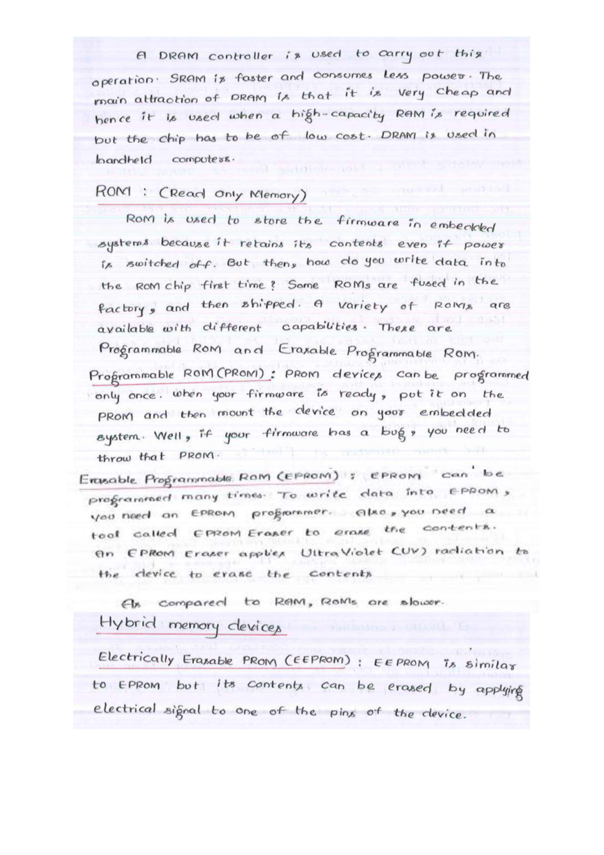Embedded System Notes (17) - Structural Design And Systems Vi - Studocu