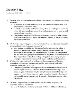 2019 Programming Language Concept Lecture Notes Week1 - 21:198:280 ...