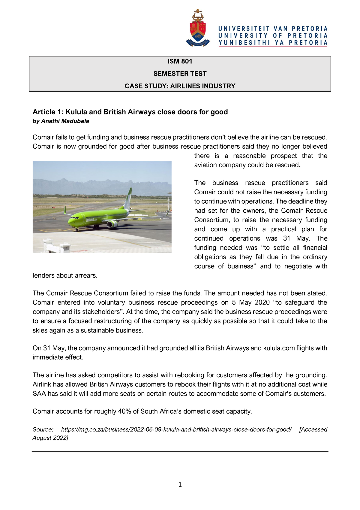 case study analysis royal airlines