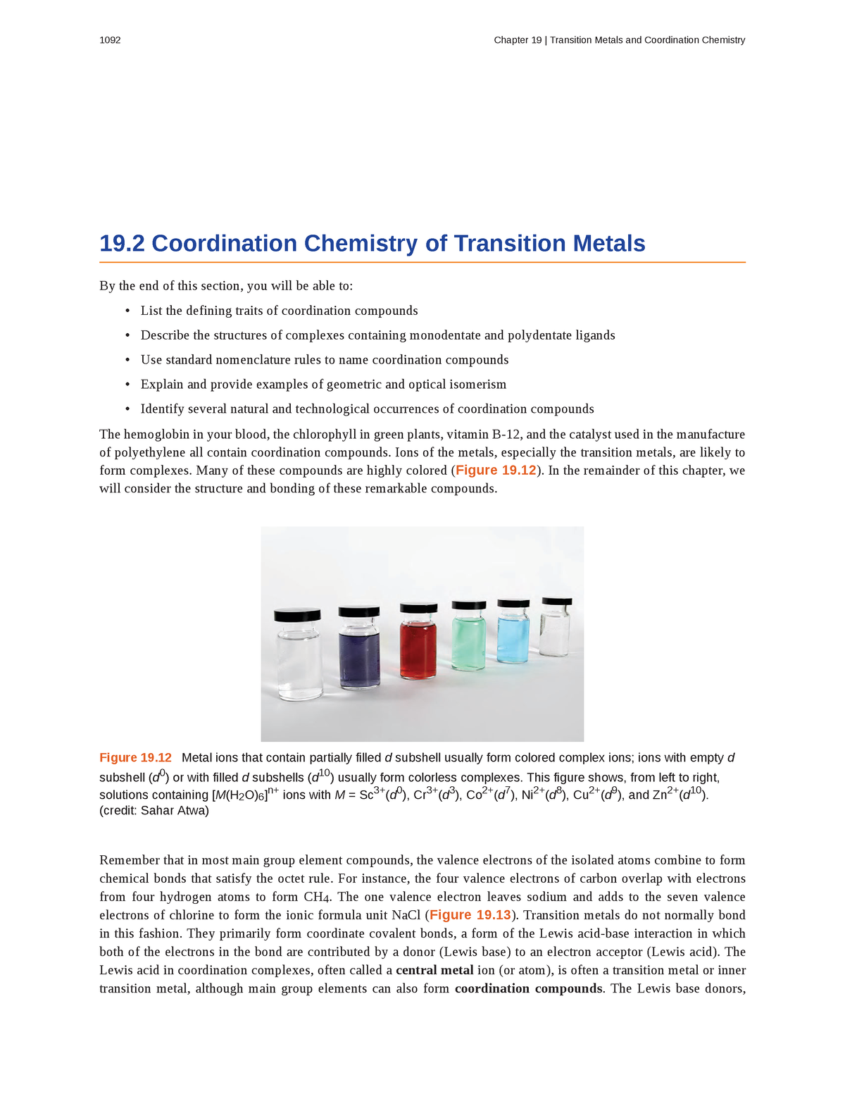 Coordination Chemistry Of Transition Metals - BBE8=A5G=BA