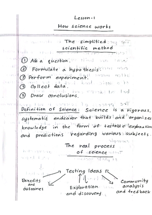 General Science Mid-2 Notes - It encompasses both living (biotic) and ...