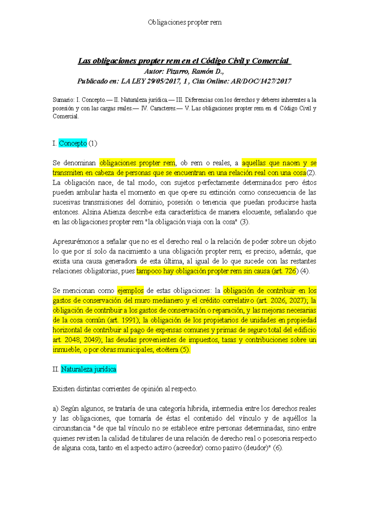 Obligaciones-propter-rem-pizarro- Obligaciones propter rem Las ...