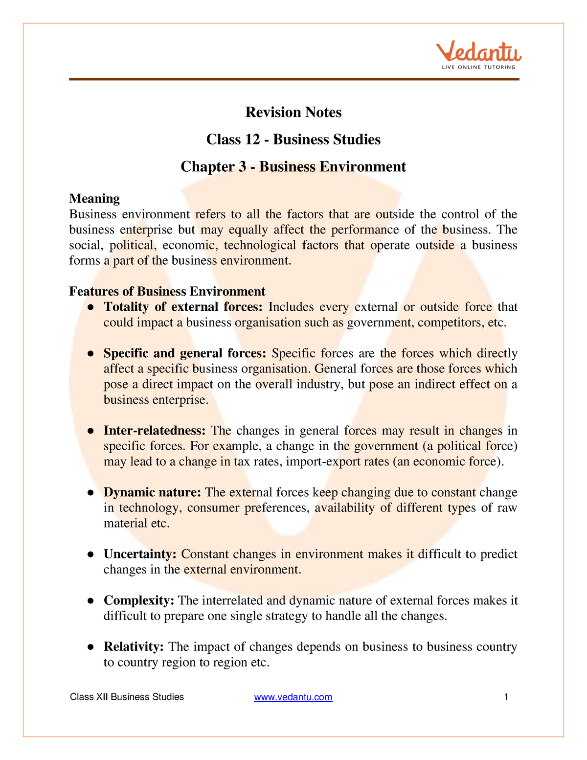 business-environment-class-12-notes-cbse-business-studies-chapter-3