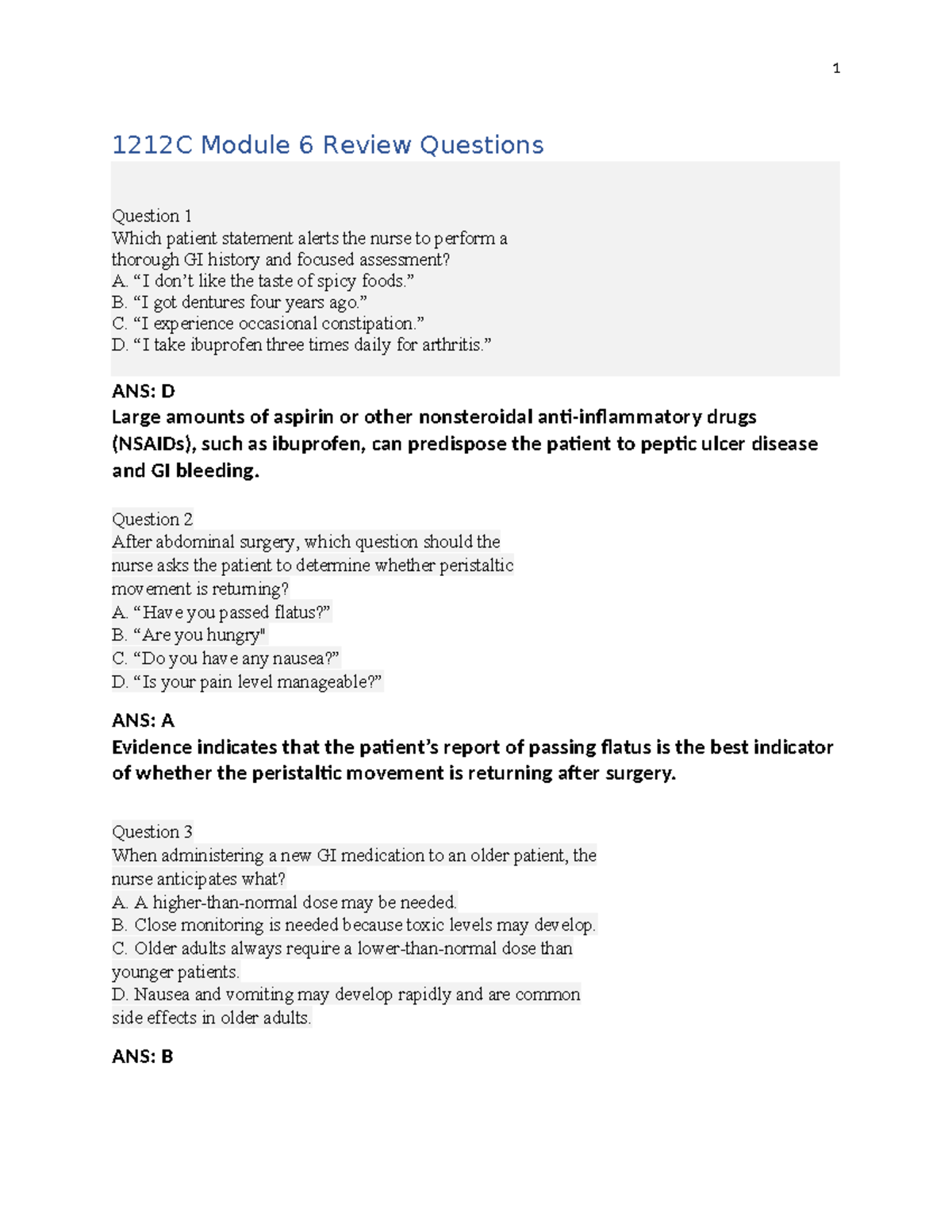 1212C Module 6 Review Questions-Responses (R-2024) Answers - 1212C ...