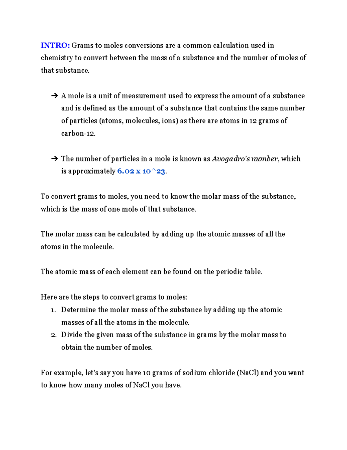 gram-to-mole-conversion-intro-grams-to-moles-conversions-are-a