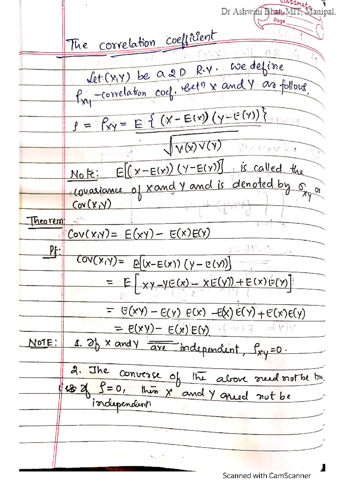Correlation coefficient Random variables - Human Resource Information ...