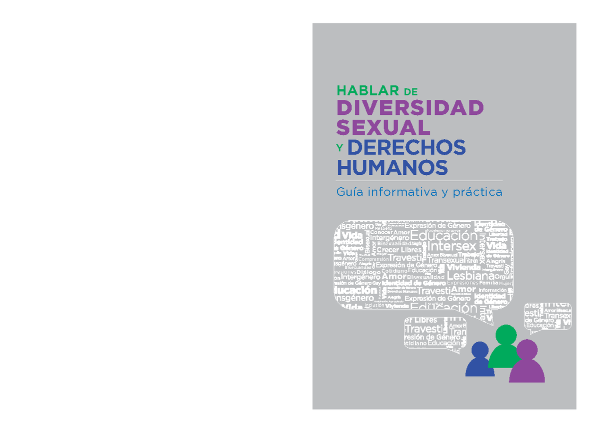 Guia Diversidad Resumenre Hablar De Diversidad Sexual Y Derechos