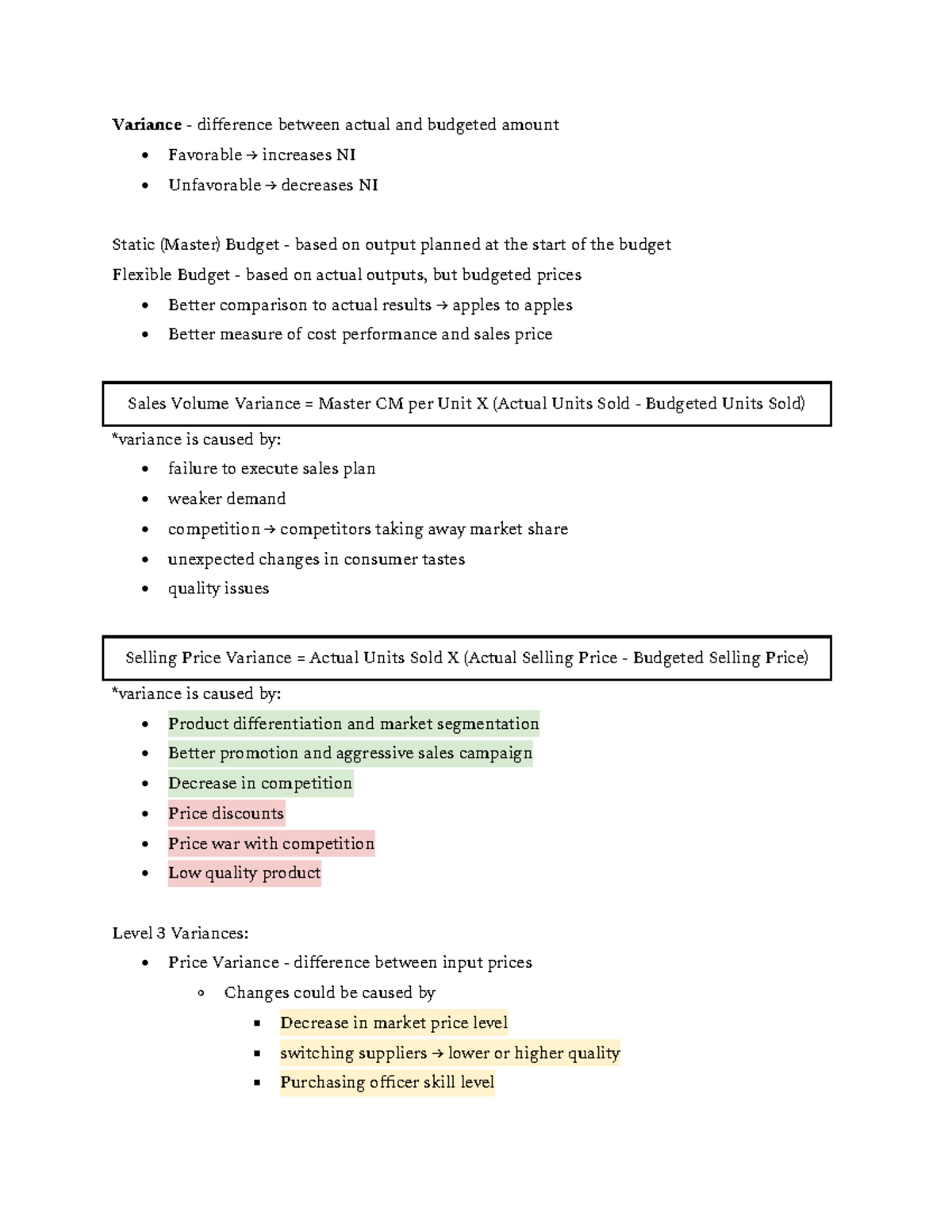A325 Ch. 7 - Textbook and Class notes for when you miss class or need ...