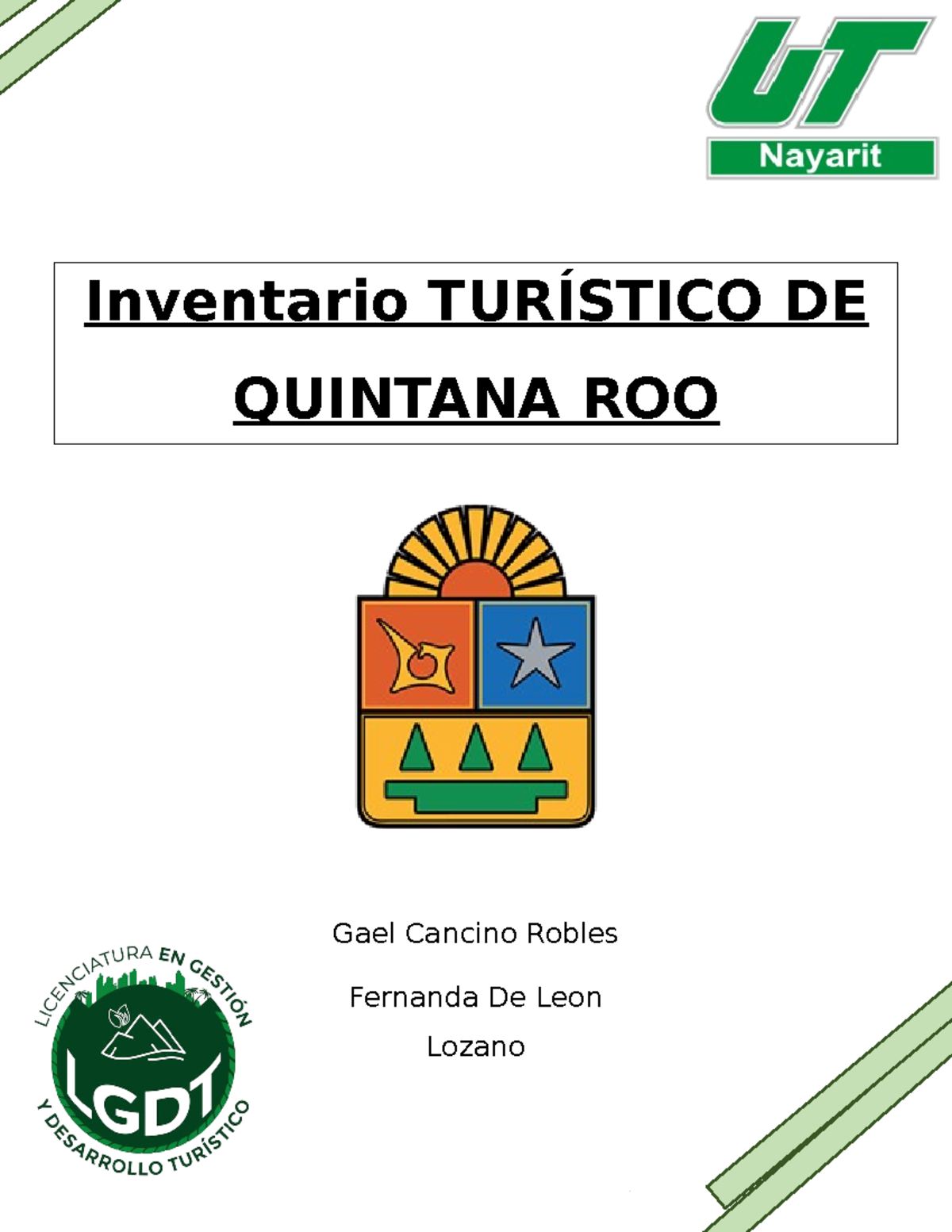 Inventario Turístico De Quintana Roo - Inventario TURÍSTICO DE QUINTANA ...