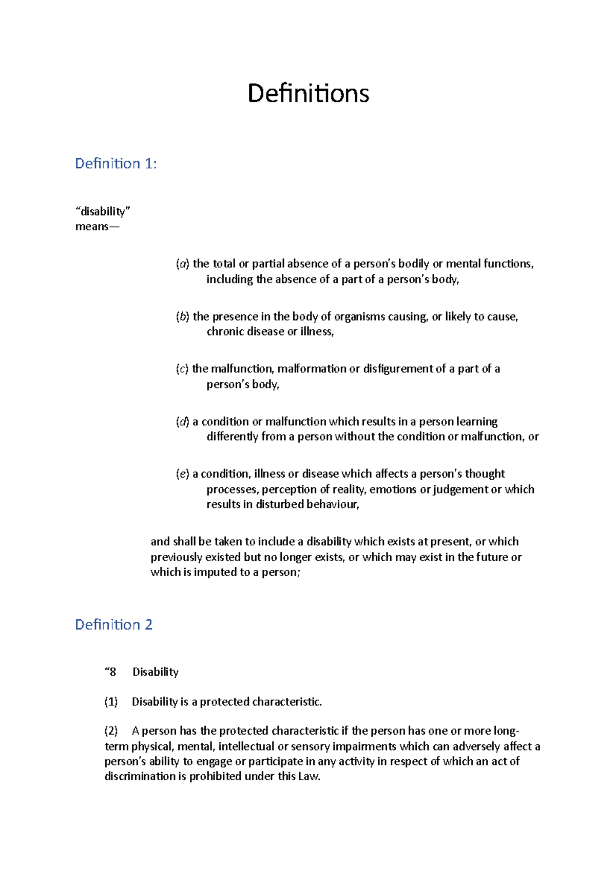 definitions-of-disability-law-nui-galway-studocu