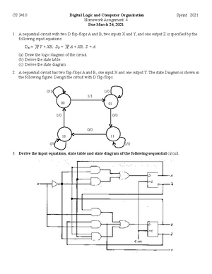 Test1 - test material - CS 3410 Digital Logic and Computer Organization ...