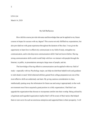 📗 Essay Example with a Reflection Paper about an Article