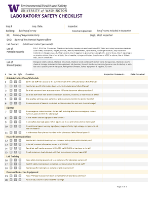 ED486548 - safety - School Safety Review Checklist Prepared by: Essex ...